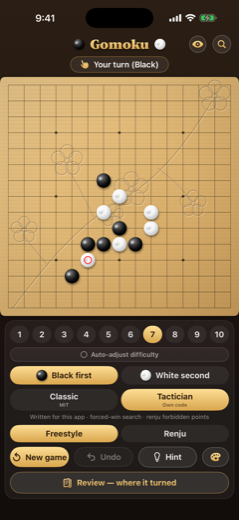 A game in progress